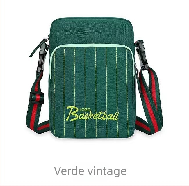 Geantă de umăr pentru bărbați, stil urban minimalist, pânză Oxford, căptușeală poliester, marcă privată