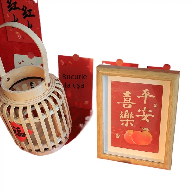 Accesorii foto de Anul Nou – fundal din bumbac, axă de fundal pentru decor festiv, potrivit pentru transmisiuni live și videoclipuri scurte