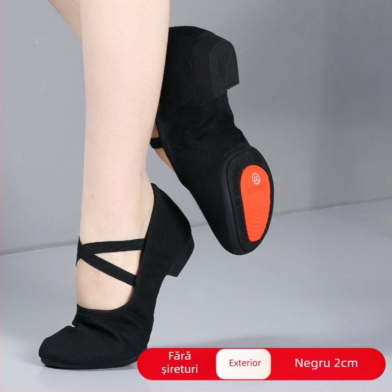 Pantofi de dans pentru femei - Moly, talpă din cauciuc, Gen: Femeie, Funcție: Altceva