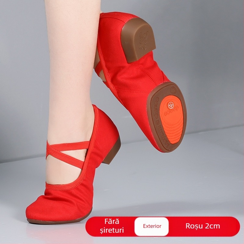 Pantofi de dans pentru femei - Moly, talpă din cauciuc, Gen: Femeie, Funcție: Altceva