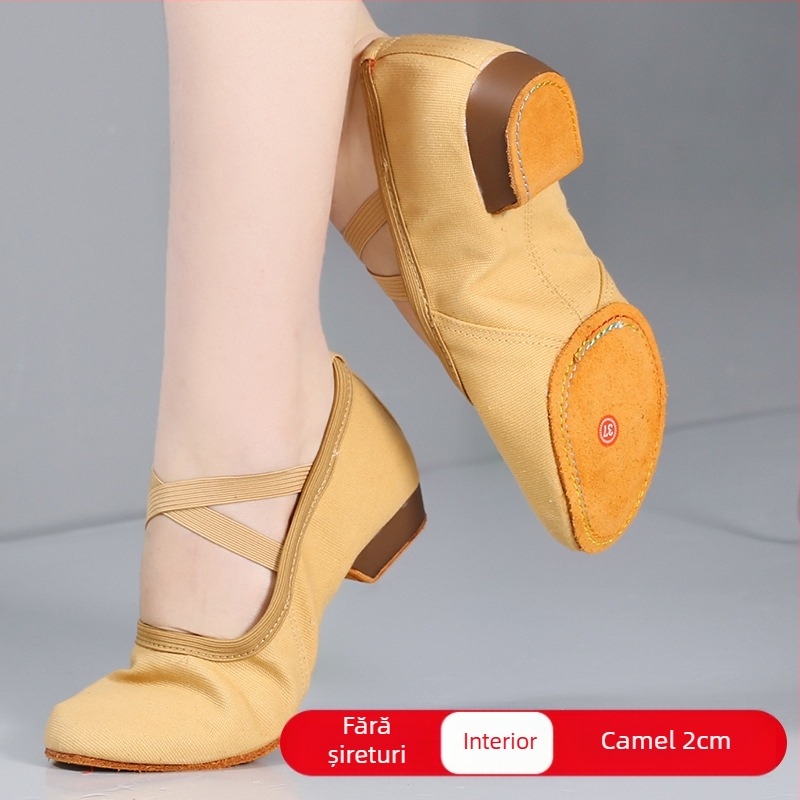 Pantofi de dans pentru femei - Moly, talpă din cauciuc, Gen: Femeie, Funcție: Altceva