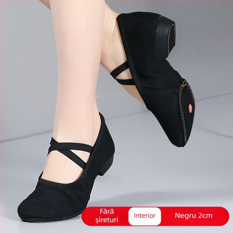 Pantofi de dans pentru femei - Moly, talpă din cauciuc, Gen: Femeie, Funcție: Altceva