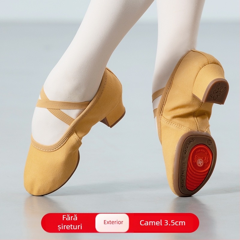 Pantofi de dans pentru femei - Moly, talpă din cauciuc, Gen: Femeie, Funcție: Altceva