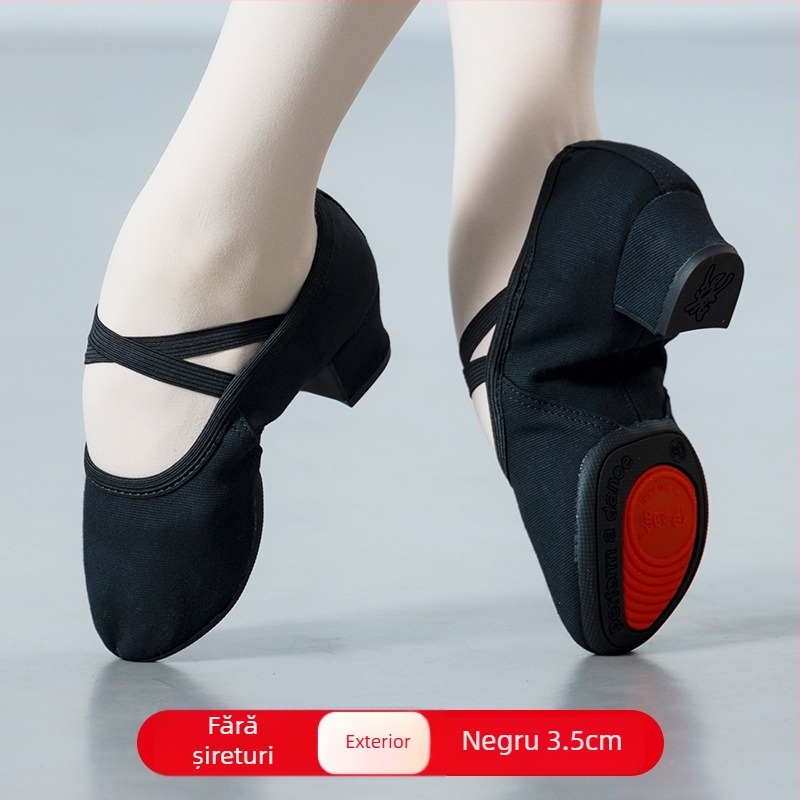 Pantofi de dans pentru femei - Moly, talpă din cauciuc, Gen: Femeie, Funcție: Altceva