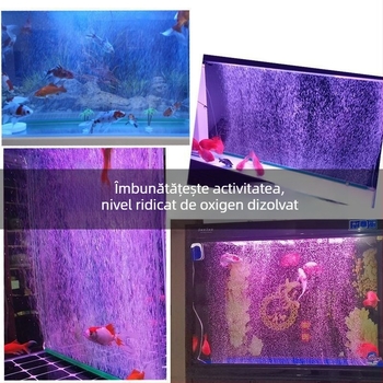 Difuzor de oxigen pentru acvariu, bandă de bule, stil cascadă - Brand Unique, Material Alt, Echipamente acvariu