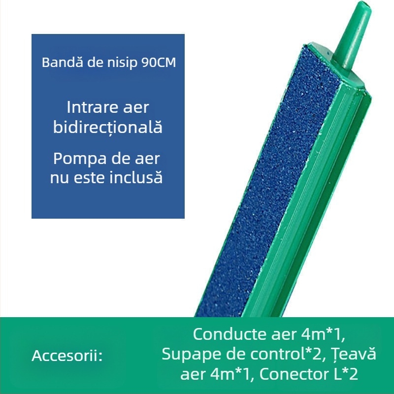 Difuzor de oxigen pentru acvariu, bandă de bule, stil cascadă - Brand Unique, Material Alt, Echipamente acvariu