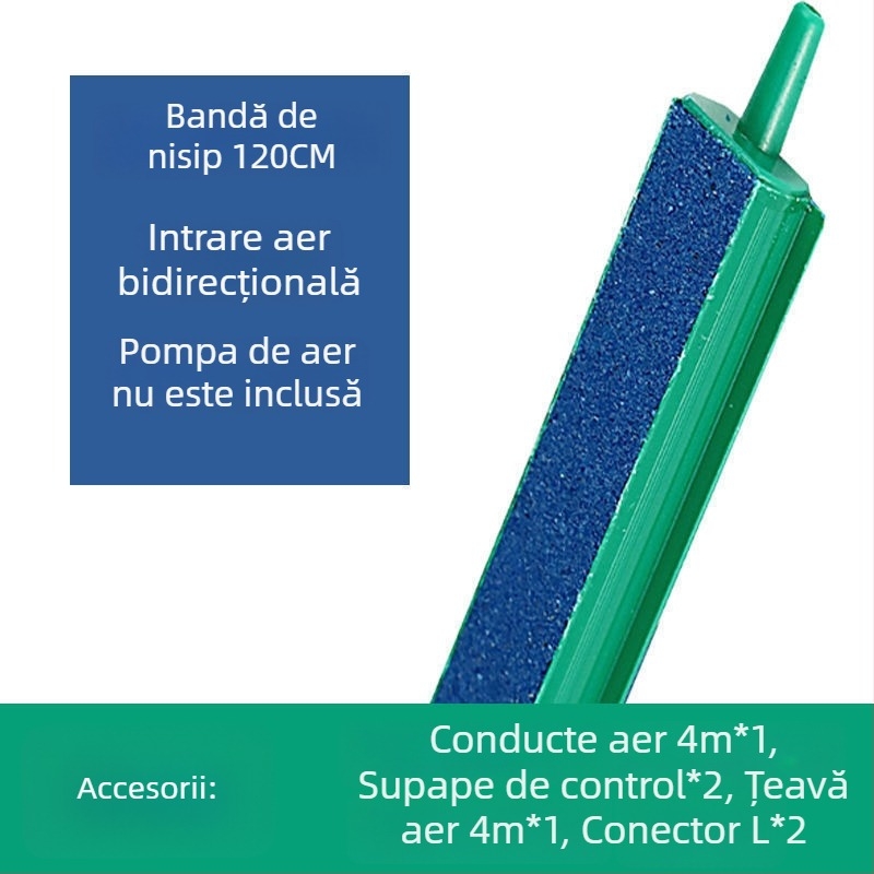 Difuzor de oxigen pentru acvariu, bandă de bule, stil cascadă - Brand Unique, Material Alt, Echipamente acvariu