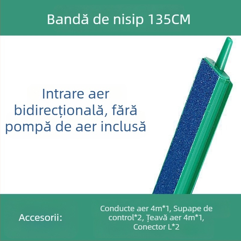 Difuzor de oxigen pentru acvariu, bandă de bule, stil cascadă - Brand Unique, Material Alt, Echipamente acvariu