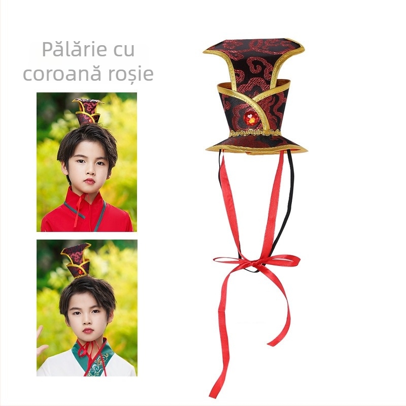 Pantofi copii cu talpă plată, stil etnic, partea superioară PU și căptușire PU, unisex, origine Shandong