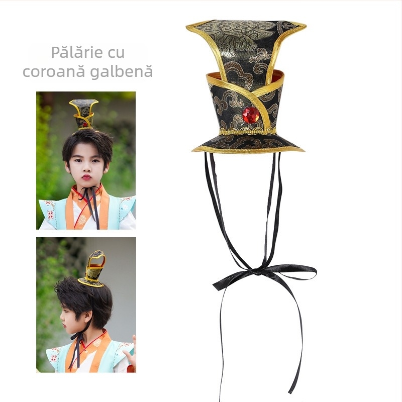 Pantofi copii cu talpă plată, stil etnic, partea superioară PU și căptușire PU, unisex, origine Shandong