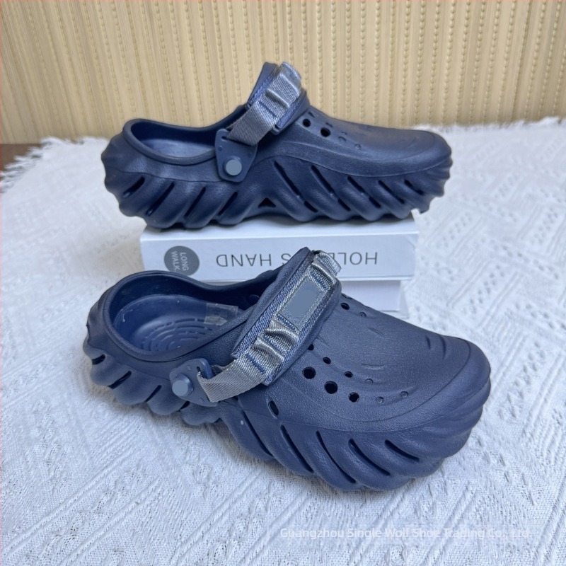 Sandale pentru bărbați — partea superioară și talpa din EVA, rezistente la uzură, pentru patru sezoane, încălțăminte casual outdoor, tehnologie talpă din viscoză