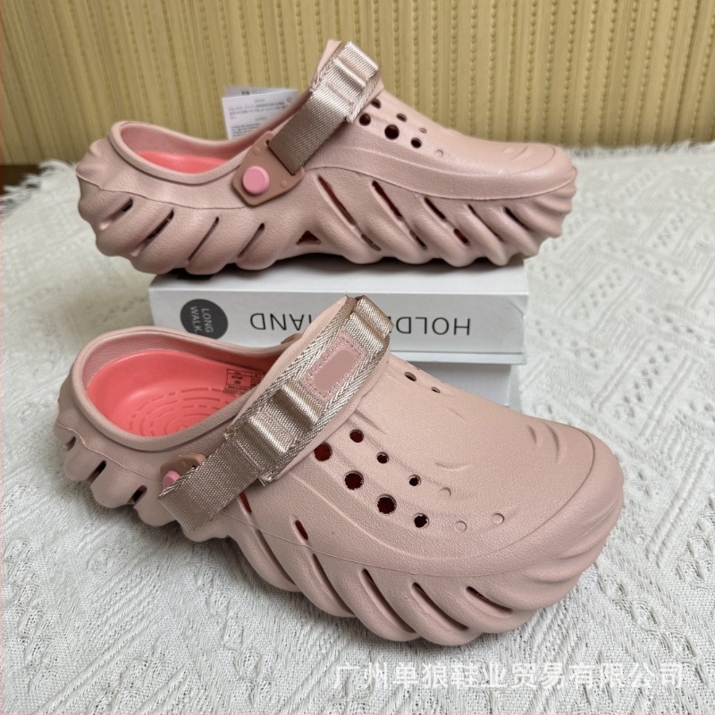 Sandale pentru bărbați — partea superioară și talpa din EVA, rezistente la uzură, pentru patru sezoane, încălțăminte casual outdoor, tehnologie talpă din viscoză