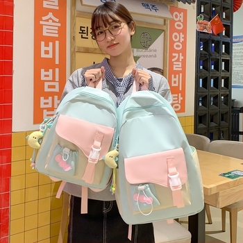 Rucsac din nylon; bretea cu pernă de aer; respirabil; extensibil; reducere a încărcării