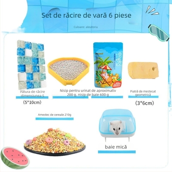 Pachet pentru hamster: Kit complet de alimente și gustări pentru începători | Hrană pentru animale de companie, Brand: Altul, Fără import