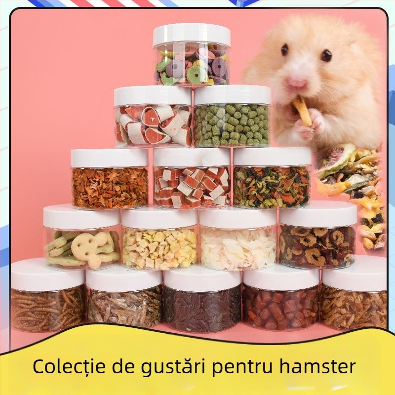 Pachet pentru hamster: Kit complet de alimente și gustări pentru începători | Hrană pentru animale de companie, Brand: Altul, Fără import