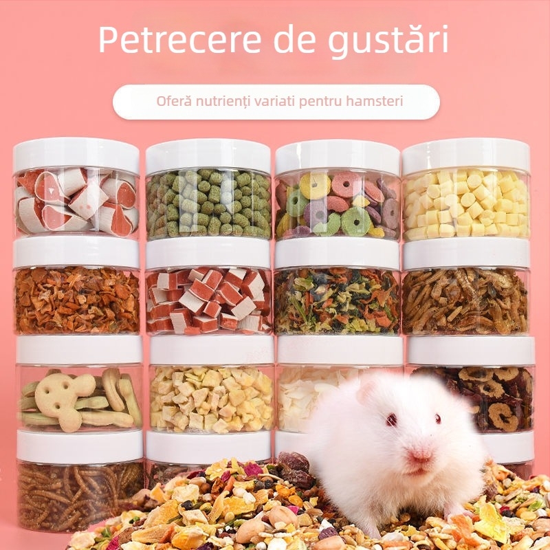 Pachet pentru hamster: Kit complet de alimente și gustări pentru începători | Hrană pentru animale de companie, Brand: Altul, Fără import
