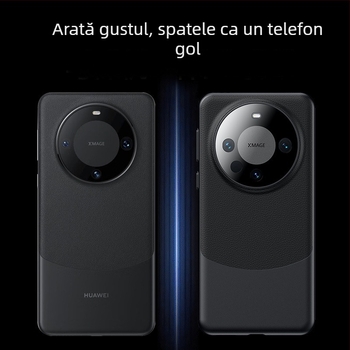 NECONO husă de spate Huawei Mate60 Pro, piele simplă, turnare prin injecție, rezistentă la uzură, rezistentă la cădere, antiamprente, personalizabilă