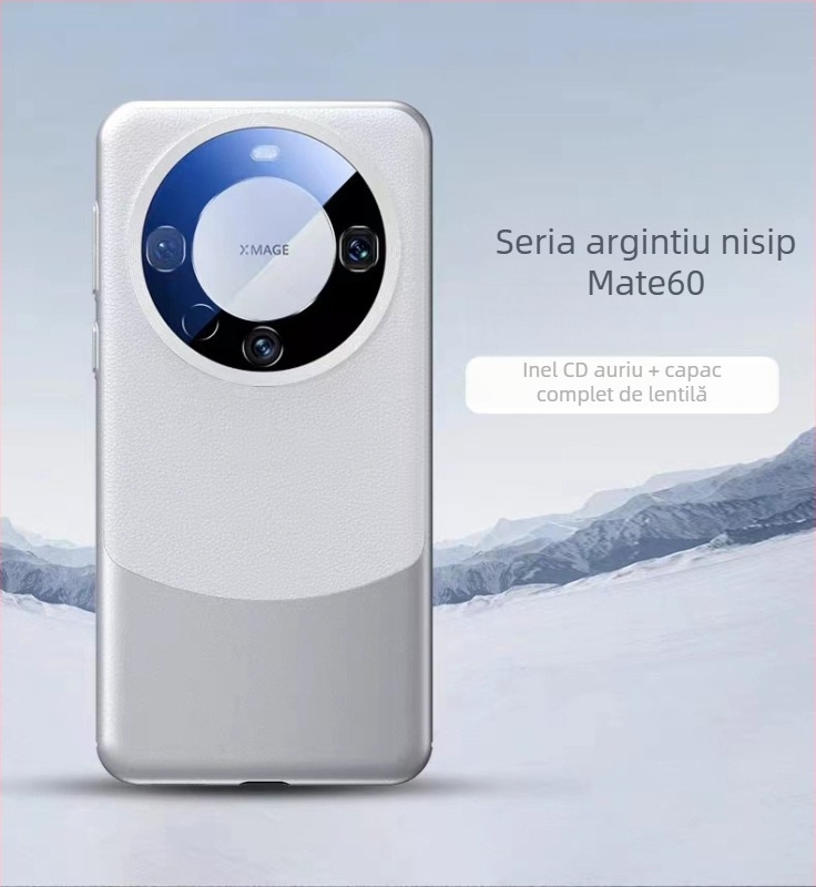 NECONO husă de spate Huawei Mate60 Pro, piele simplă, turnare prin injecție, rezistentă la uzură, rezistentă la cădere, antiamprente, personalizabilă