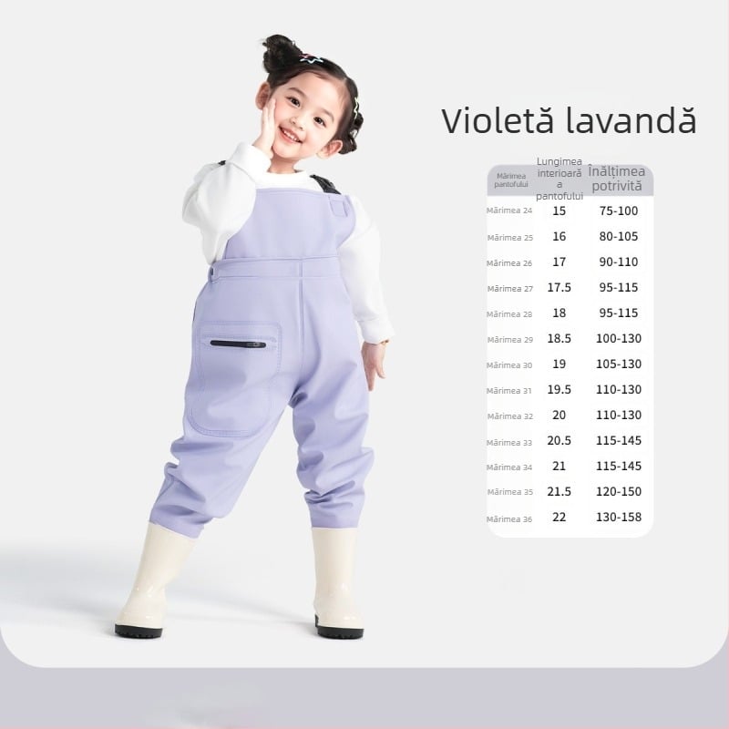 Costum de apă pentru copii, ultraușor, o singură piesă, impermeabil și rezistent la vânt, unisex, pentru toate sezoanele, pentru înot, traversarea apei și pescuit