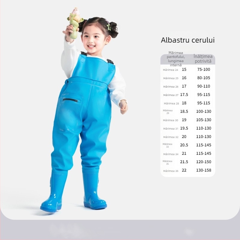 Costum de apă pentru copii, ultraușor, o singură piesă, impermeabil și rezistent la vânt, unisex, pentru toate sezoanele, pentru înot, traversarea apei și pescuit