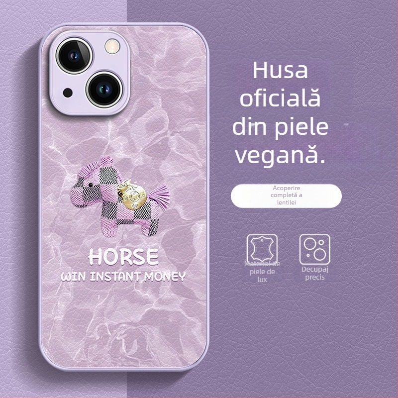 Husă de protecție pentru telefon, stil chinezesc, material TPU, finisaj vopsit, anti-cadere, compatibil cu seria iPhone 13 și iPhone 14 Pro
