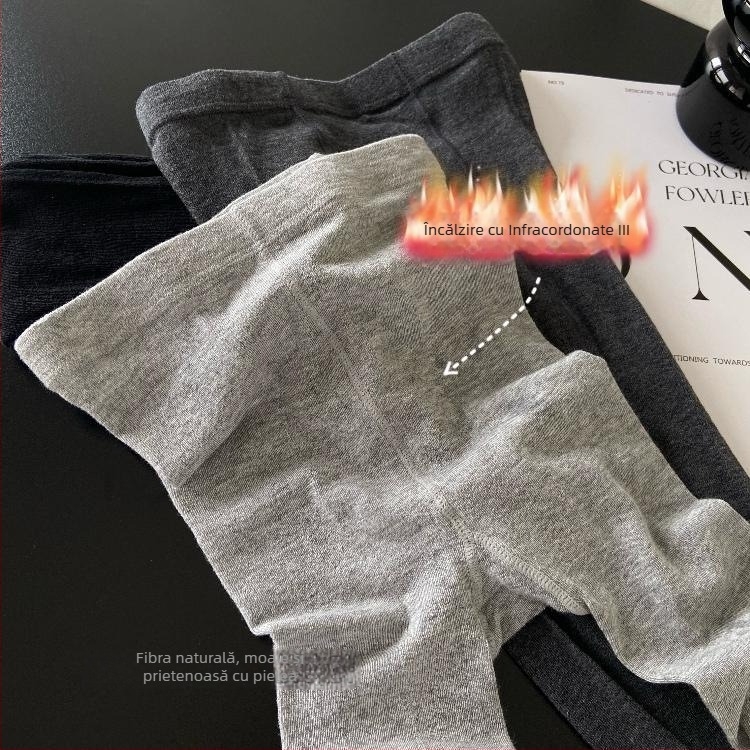 Colanți de damă din viscoză groși, pentru căldură, model solid, cu picioare