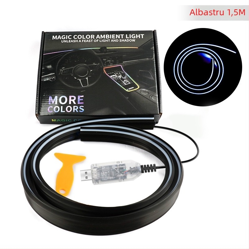 Lumină ambientală LED pentru parbrizul frontal – acrilic, 13W, 5V, 0.8A