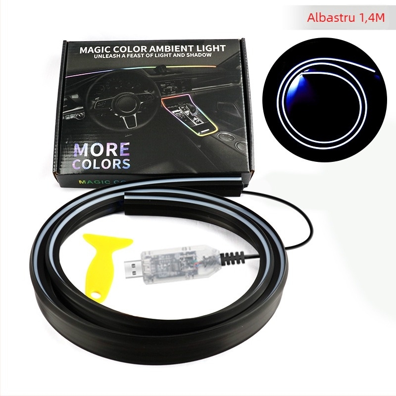 Lumină ambientală LED pentru parbrizul frontal – acrilic, 13W, 5V, 0.8A