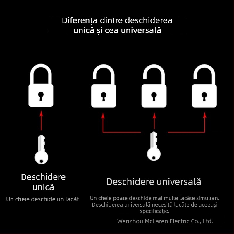 Plum Blossom Lock BC075 Lacăt de uz casnic din aliaj de cupru, arcuit, pentru dulapuri, sertare, uși și cămine