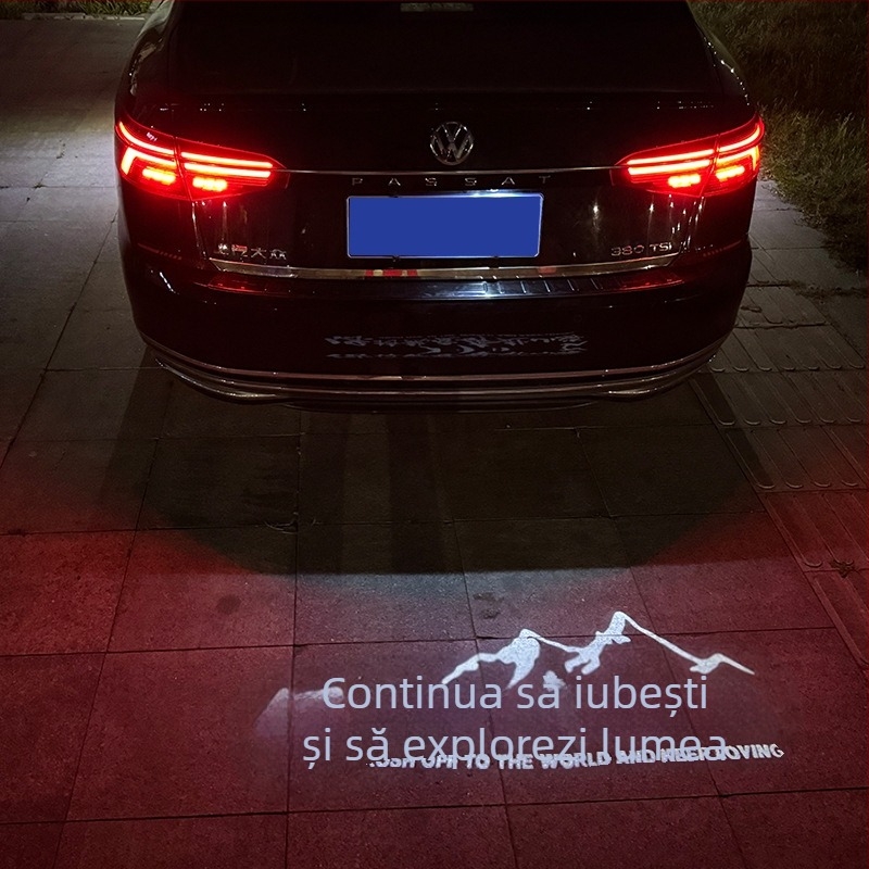 Serada Lampă de proiecție a plăcuței de înmatriculare Volkswagen — compatibilă cu vehicule Volkswagen