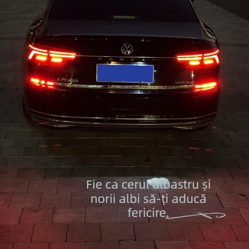 Serada Lampă de proiecție a plăcuței de înmatriculare Volkswagen — compatibilă cu vehicule Volkswagen