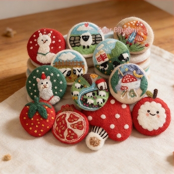 Accesorii DIY pentru bijuterii, suport de cană din felt cu miel, lucrat manual, stil desen animat