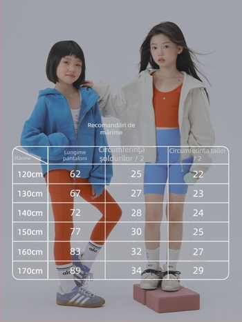 Colanți pentru fete din Lycra cu imprimeu rechin, talie înaltă, antibacteriali, pentru sport și yoga, nylon/spandex 75/25, pentru copii peste 8 ani