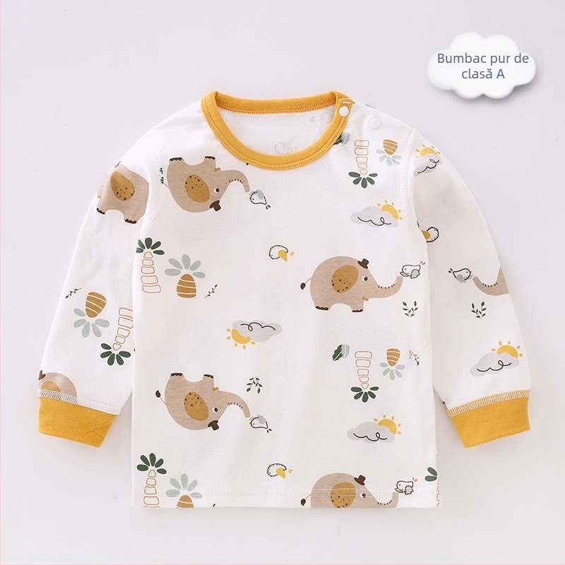 Top interior cald pentru bebeluși din blană de iepure, Lei Guang, nou-născuți, primăvara 2024