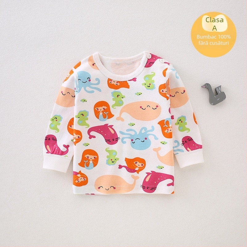 Top interior cald pentru bebeluși din blană de iepure, Lei Guang, nou-născuți, primăvara 2024