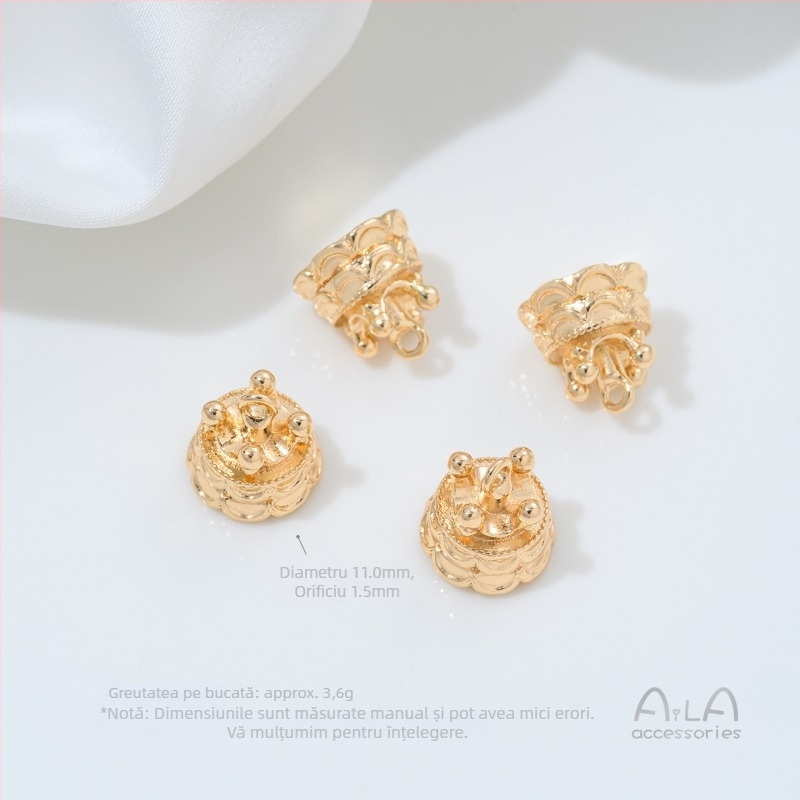 Pandantiv – protecție culoare aur 14K, aliaj cu acoperire argintiu/auriu, model pisică, design original, Toamnă 2025