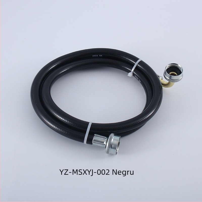 Țevă pentru alimentarea și drenajul mașinii de spălat, cu fileturi universale, PVC, conductă ondulată, presiune nominală 1, temperatură de lucru 1