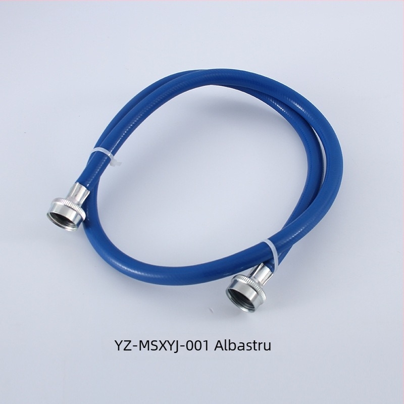 Țevă pentru alimentarea și drenajul mașinii de spălat, cu fileturi universale, PVC, conductă ondulată, presiune nominală 1, temperatură de lucru 1