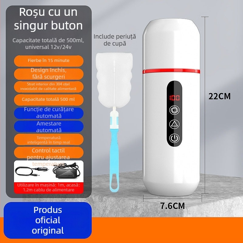 Masaj montat în mașină pentru încălzirea apei, izolație, material canvas, putere 1W