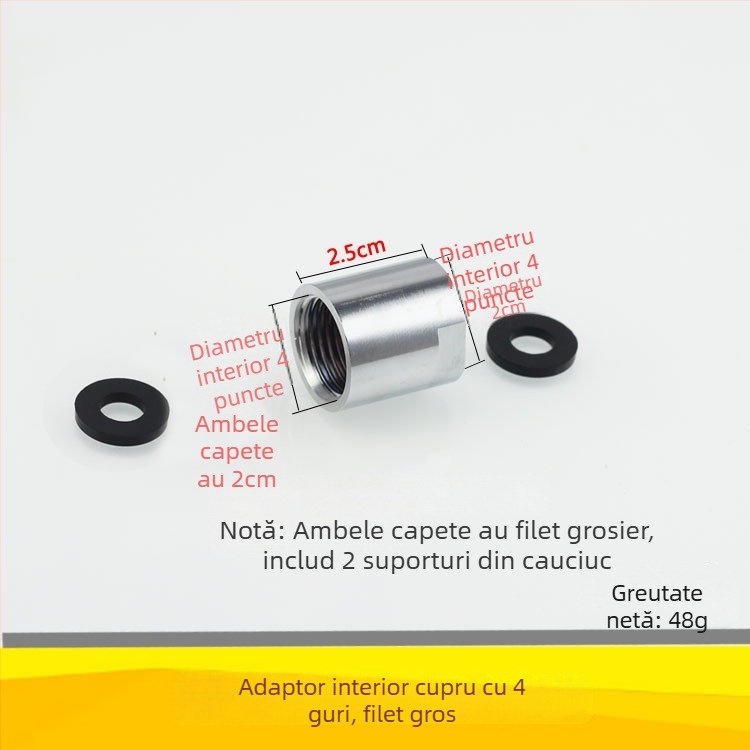Qt132 Bară de duș cu țeavă dreaptă, construcție din cupru/ oțel inoxidabil, montaj filetat ascuns, 0–95°C, 1 MPa