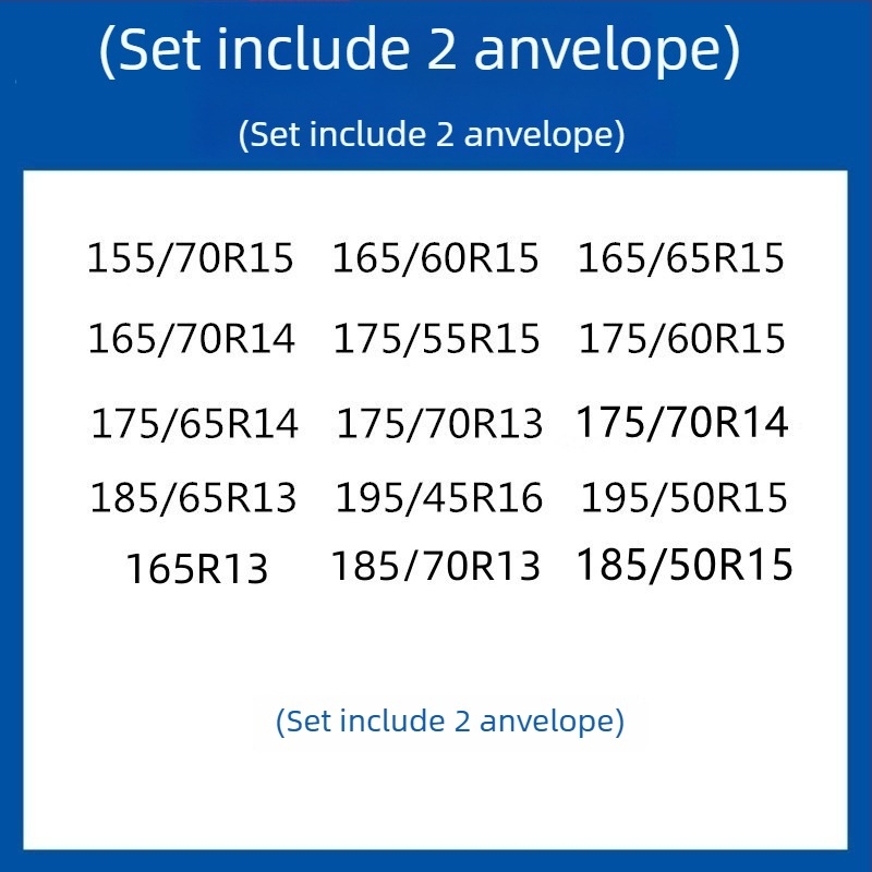 Lanț anti-derapare din cauciuc pentru pneuri pentru autoturisme, SUV-uri și furgonete — universal, aproximativ 4 kg, instalare disponibilă, potrivește 205/55R16, 235/55R18, 225/65R17
