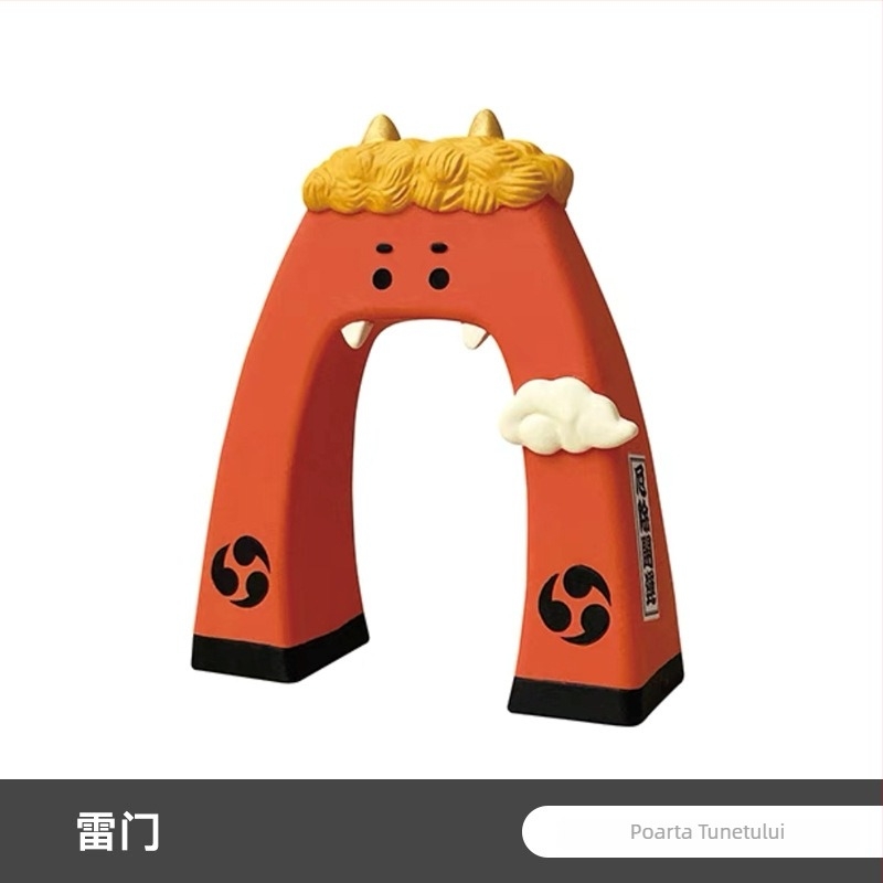 Ornament oval pentru scenă de parc din rășină — Brahma, decor din rășină, stil pastoral, ambalaj carton