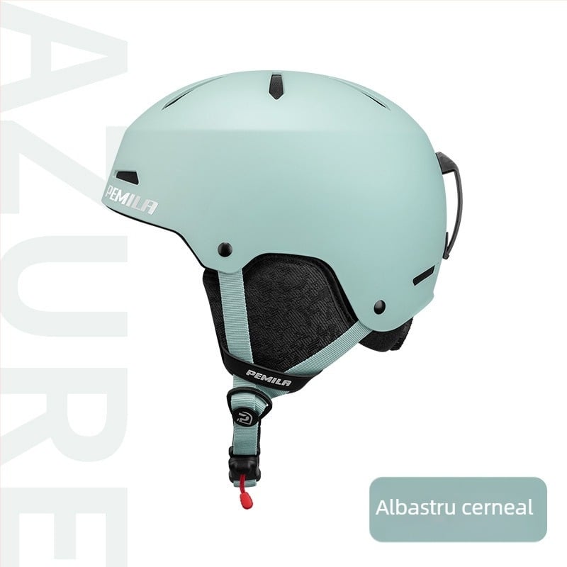 Cască de schi pentru adulți, unisex, carcasă ABS+EPS, cască de ciclism