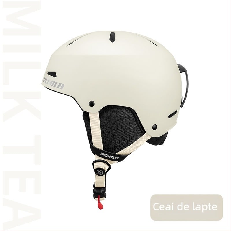 Cască de schi pentru adulți, unisex, carcasă ABS+EPS, cască de ciclism