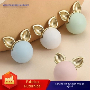 Model 2991 — Mâner ceramic pentru mobilier, stil modern minimalist, cu o gaură unică