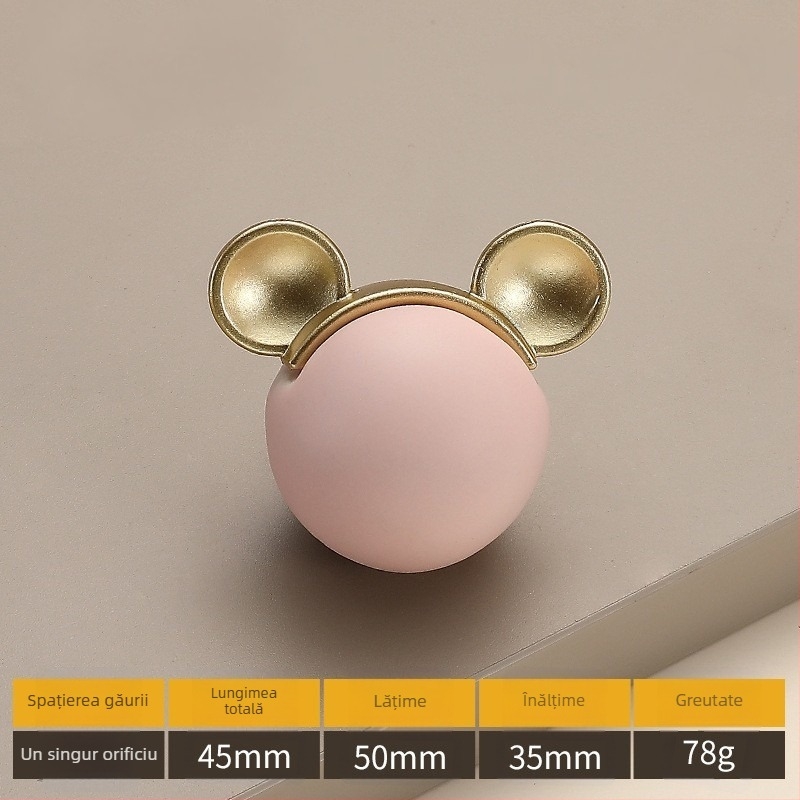 Model 2991 — Mâner ceramic pentru mobilier, stil modern minimalist, cu o gaură unică