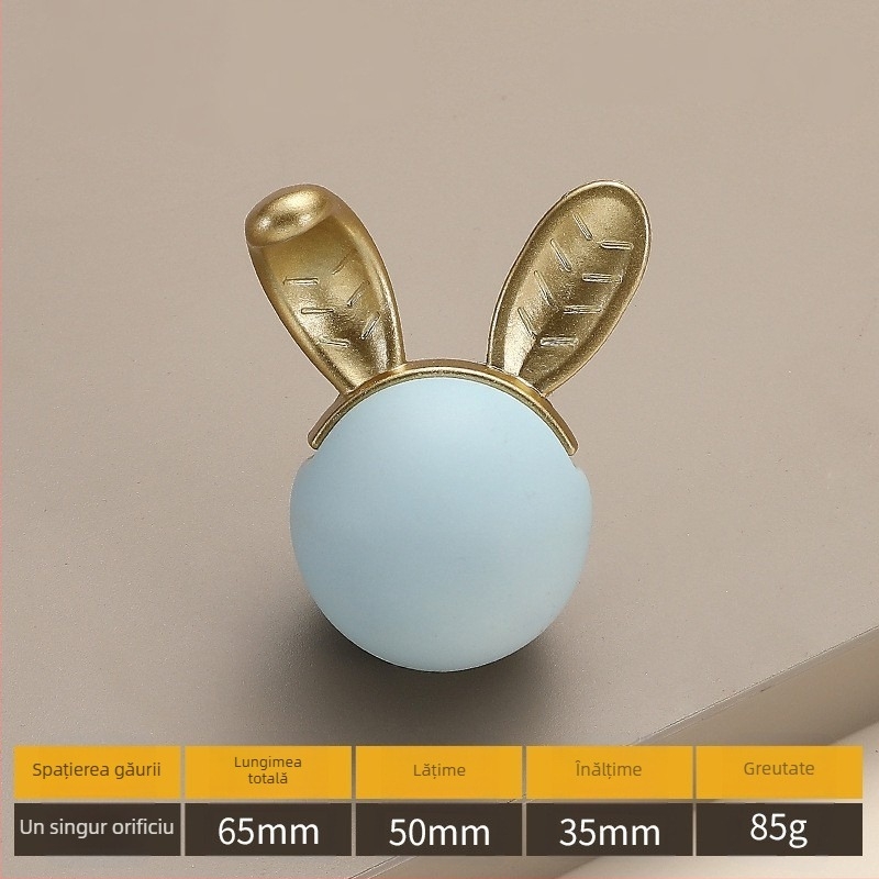 Model 2991 — Mâner ceramic pentru mobilier, stil modern minimalist, cu o gaură unică