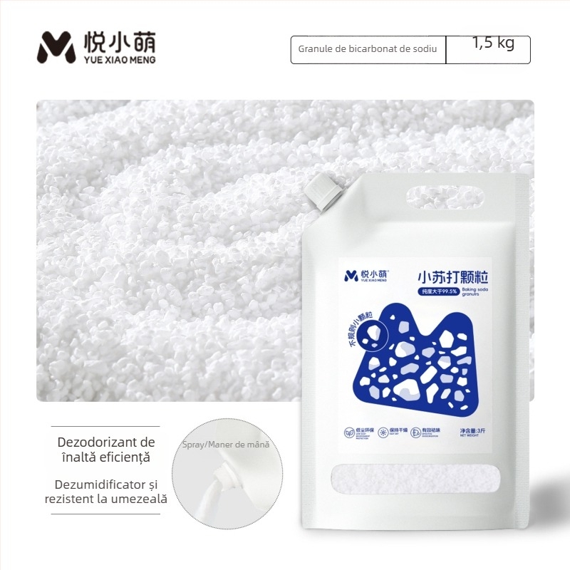 Yue Xiaomeng Nisip de baie 2 în 1 cu acțiune de eliminare a mirosului pentru animale de companie mici