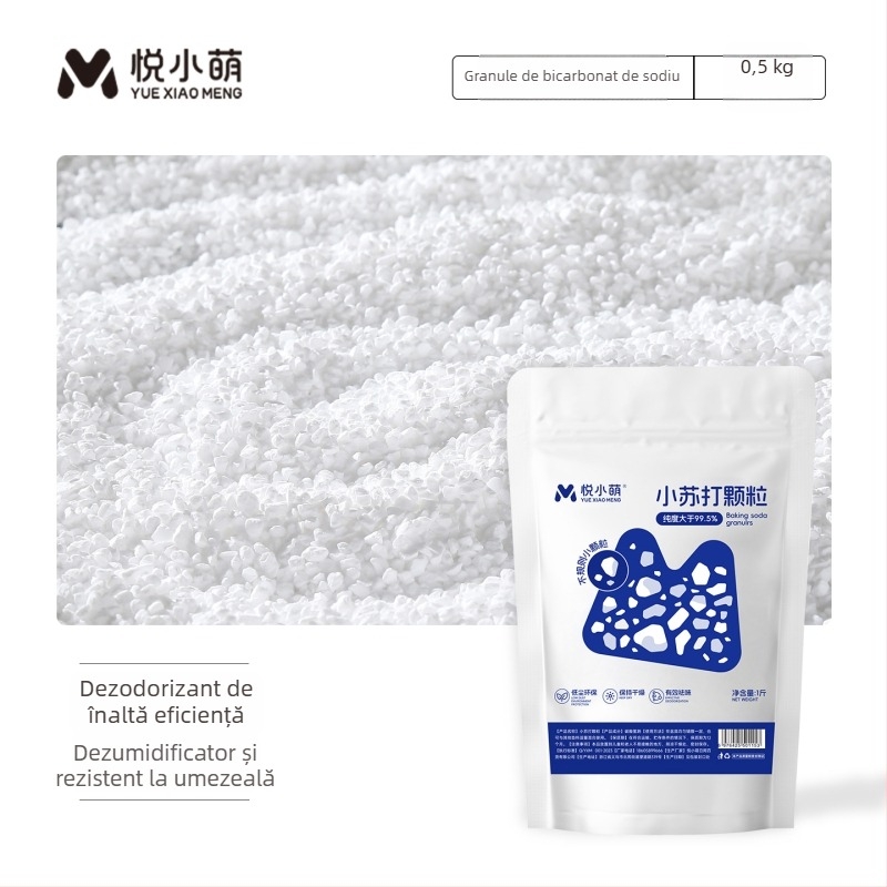 Yue Xiaomeng Nisip de baie 2 în 1 cu acțiune de eliminare a mirosului pentru animale de companie mici