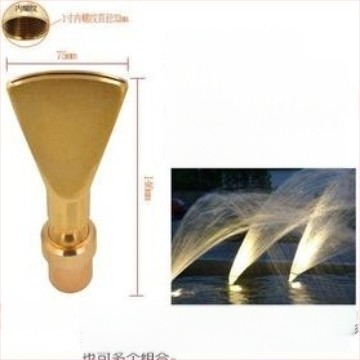 Duza de fontană din cupru și oțel inoxidabil 304, duze multiple pentru peisaje acvatice